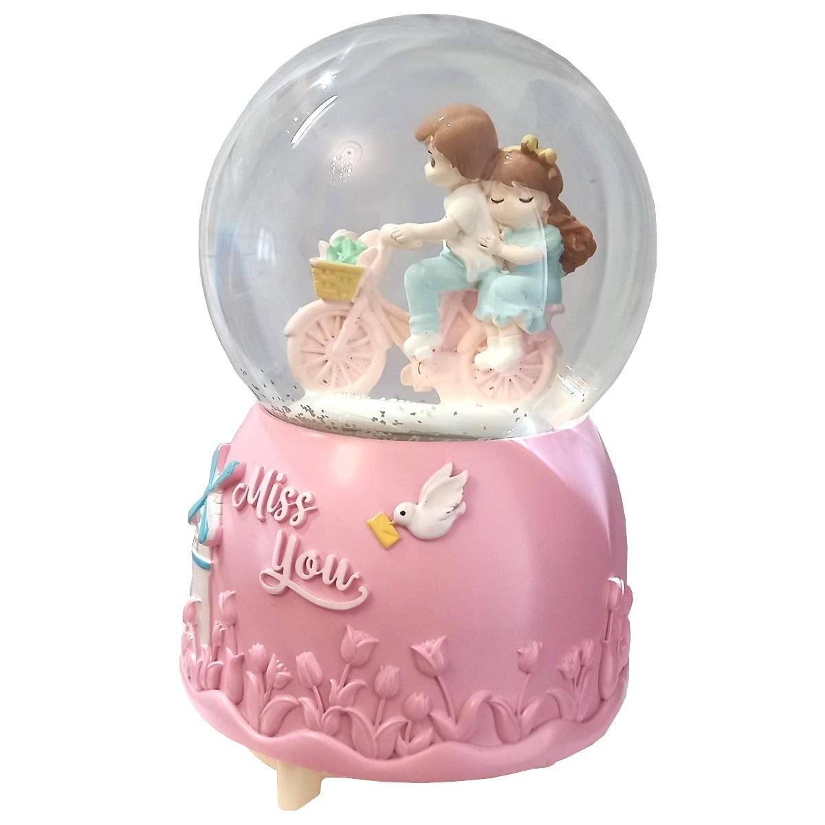 گوی موزیکال پمپی مدل عروسک چرخان کد els001a