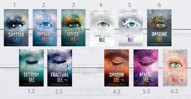 پک 11 جلدی مجموعه shatter me